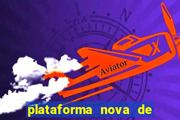 plataforma nova de 3 reais